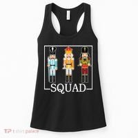 Nutcracker Squad Funny Christmas Women's Tank Top thumb 0