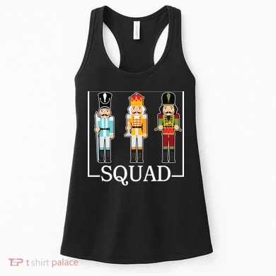 Nutcracker Squad Funny Christmas Women's Tank Top