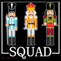 Nutcracker Squad Funny Christmas Women's Tank Top thumb 5