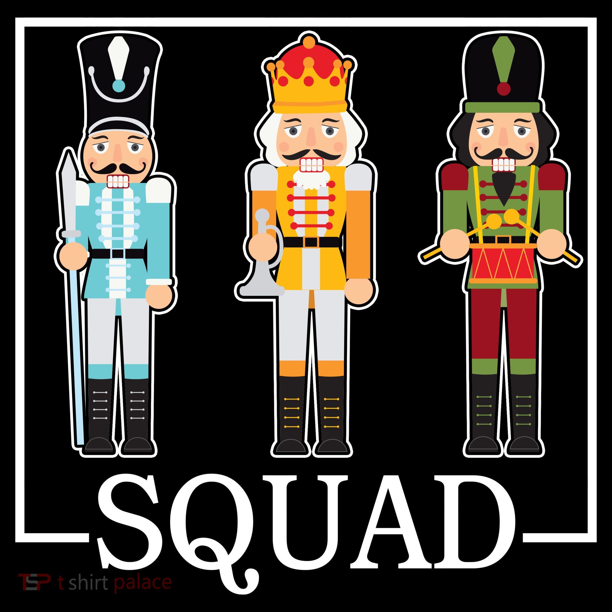 Nutcracker Squad Funny Christmas Women's Tank Top
