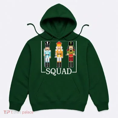 Nutcracker Squad Funny Christmas Hoodie