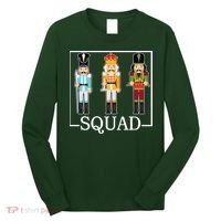 Nutcracker Squad Funny Christmas Long Sleeve Shirt thumb 0