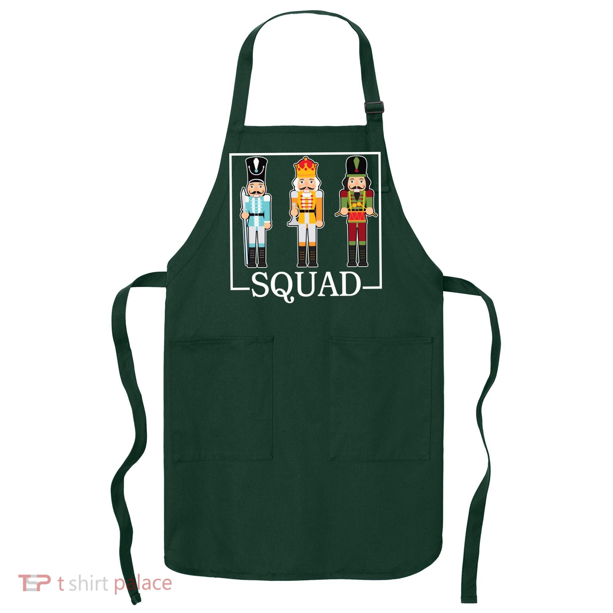 Nutcracker Squad Funny Christmas Apron
