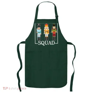 Nutcracker Squad Funny Christmas Apron