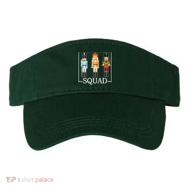 Nutcracker Squad Funny Christmas Visor