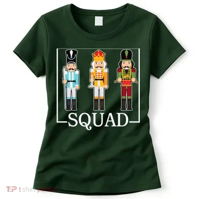 Nutcracker Squad Funny Christmas Women's T-Shirt