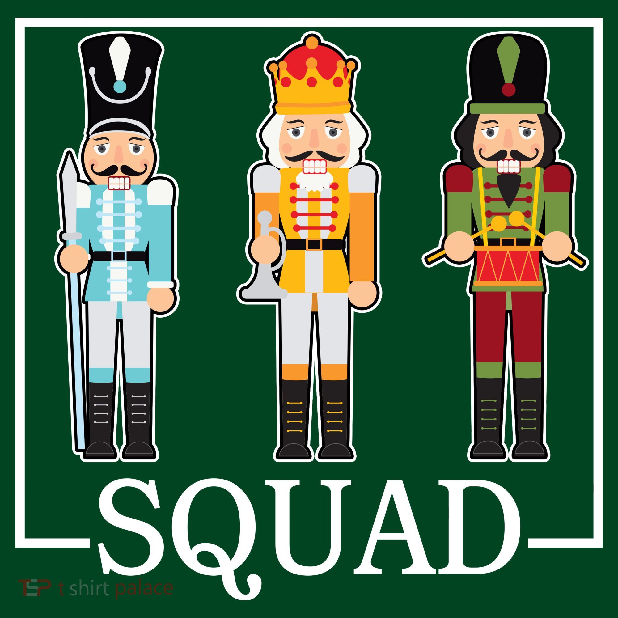 Nutcracker Squad Funny Christmas Kids Sweatshirt