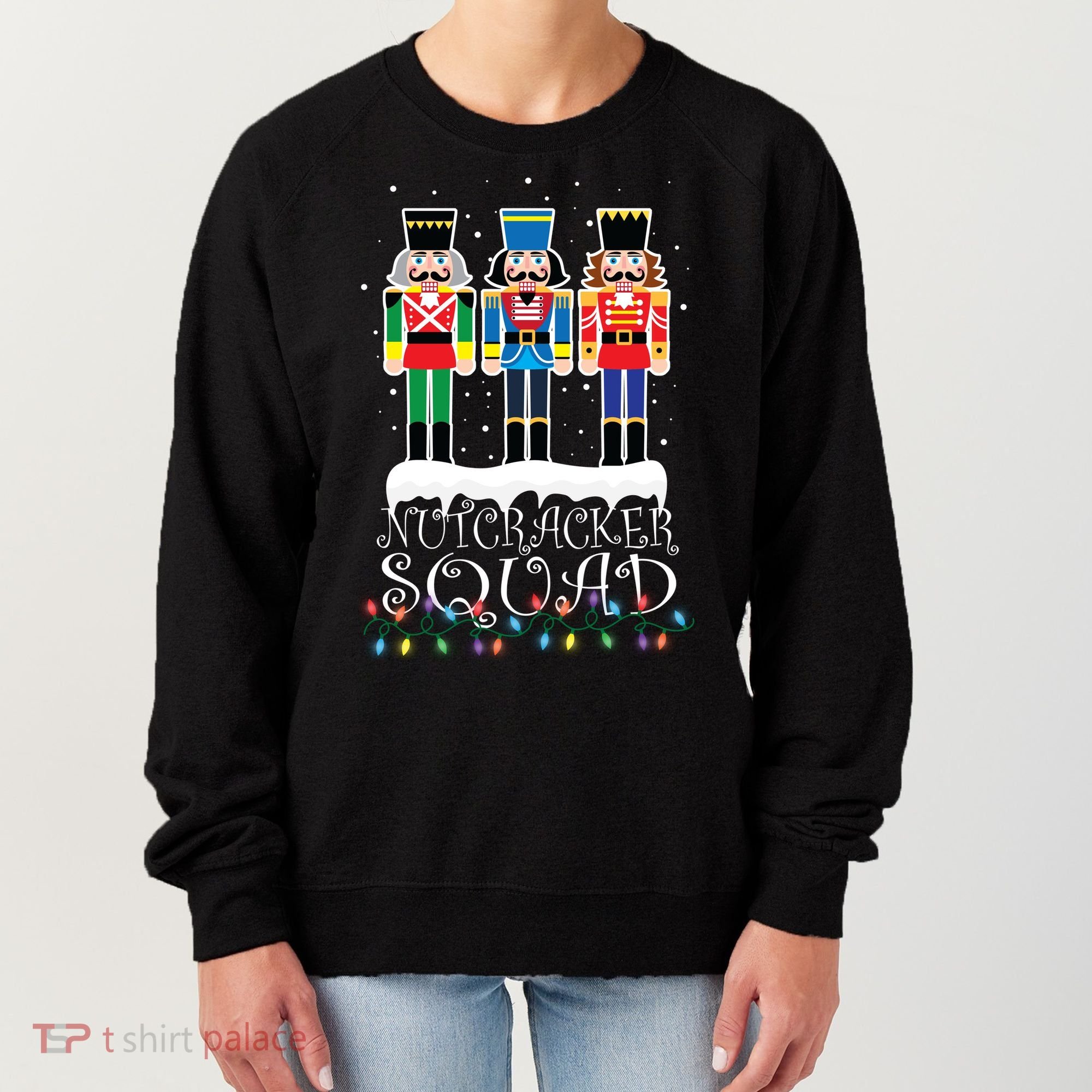 Nutcracker Squad Holiday Ballet Dance Christmas Women's Sweatshirt