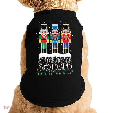 Nutcracker Squad Holiday Ballet Dance Christmas Doggie Tank