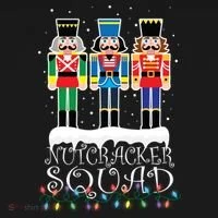 Nutcracker Squad Holiday Ballet Dance Christmas Doggie Tank thumb 4