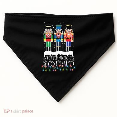 Nutcracker Squad Holiday Ballet Dance Christmas USA-Made Doggie Bandana