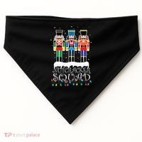Nutcracker Squad Holiday Ballet Dance Christmas USA-Made Doggie Bandana thumb 0