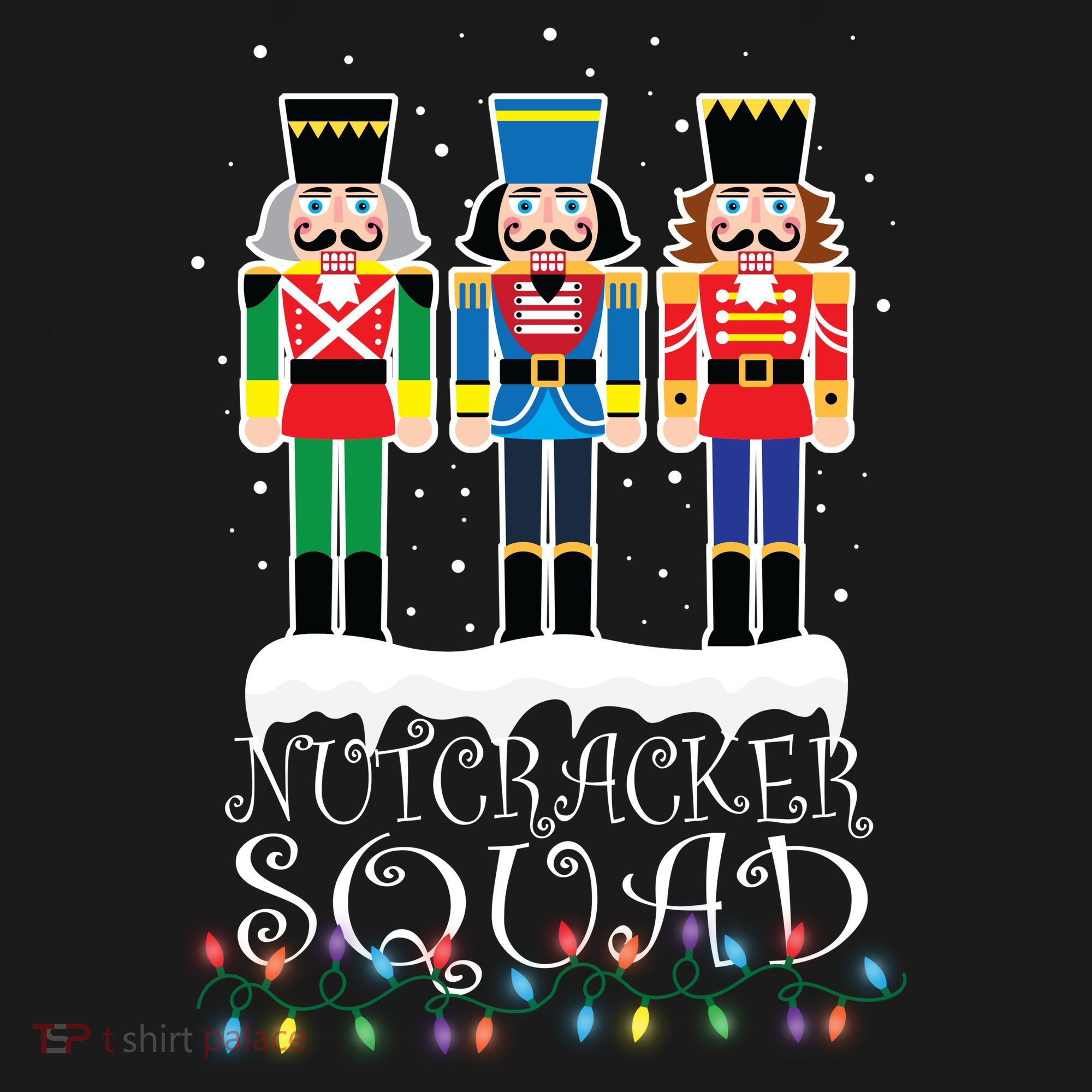 Nutcracker Squad Holiday Ballet Dance Christmas Long Sleeve Shirt
