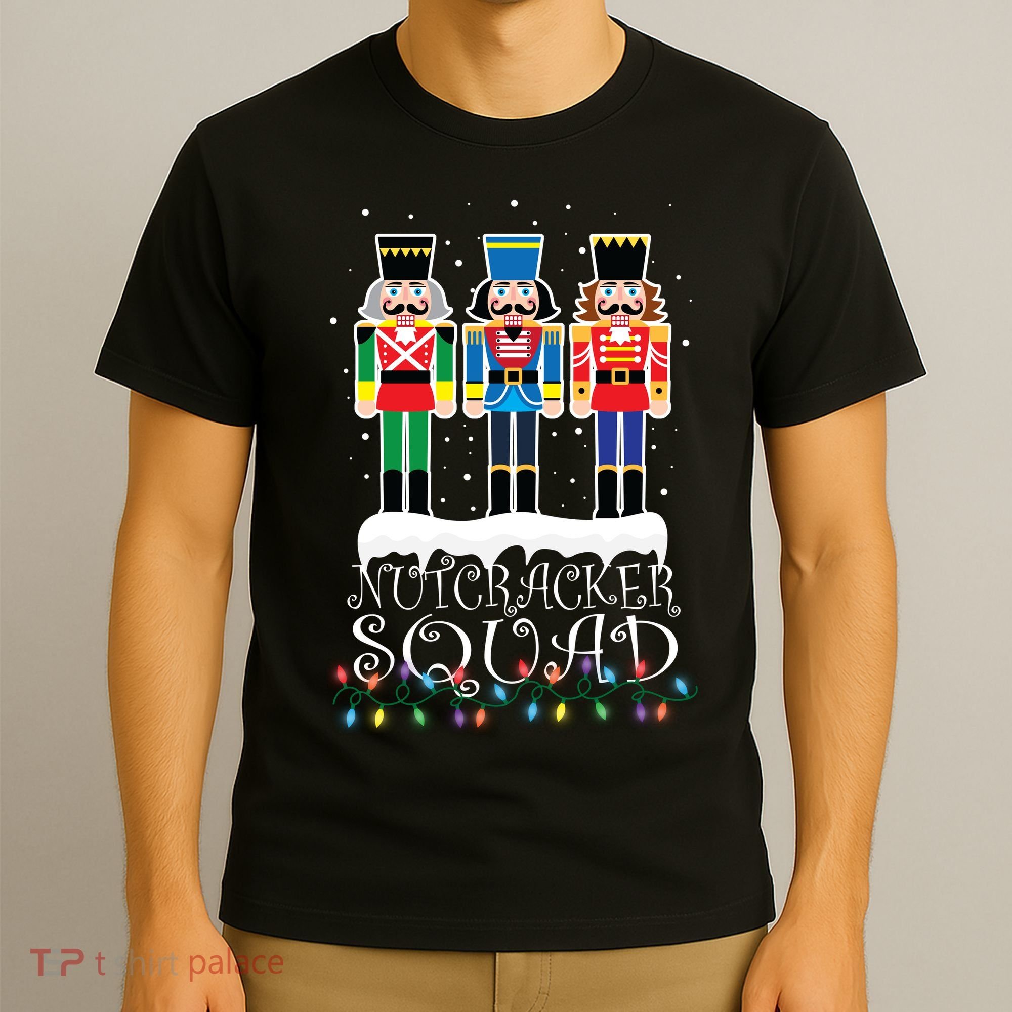 Nutcracker Squad Holiday Ballet Dance Christmas T-Shirt