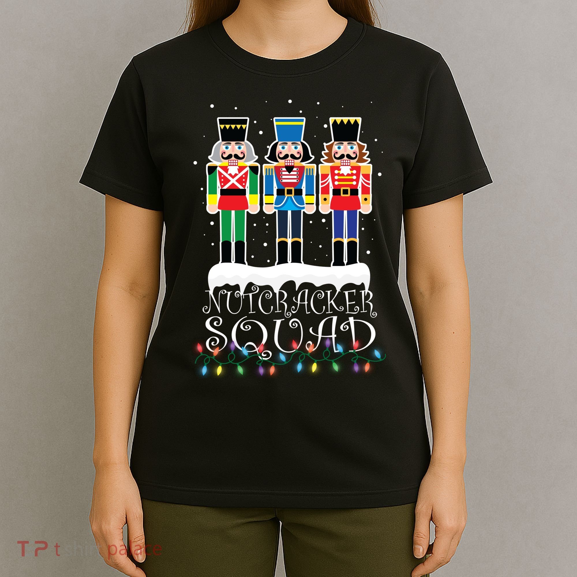 Nutcracker Squad Holiday Ballet Dance Christmas T-Shirt