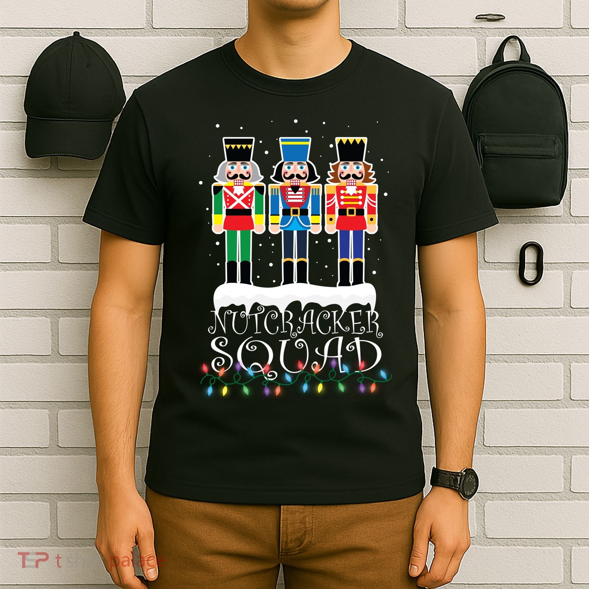 Nutcracker Squad Holiday Ballet Dance Christmas T-Shirt