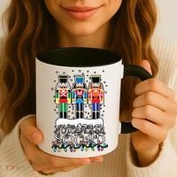 Nutcracker Squad Holiday Ballet Dance Christmas Coffee Mug thumb 3