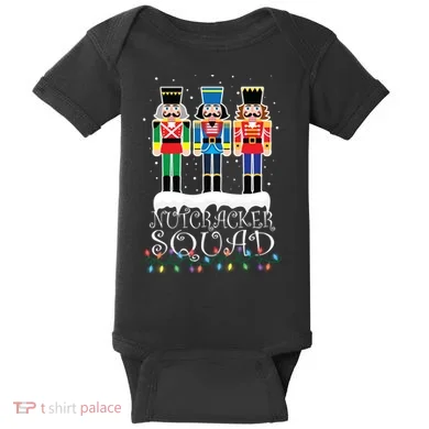 Nutcracker Squad Holiday Ballet Dance Christmas Baby Bodysuit