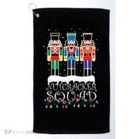 Nutcracker Squad Holiday Ballet Dance Christmas Golf Towel thumb 0