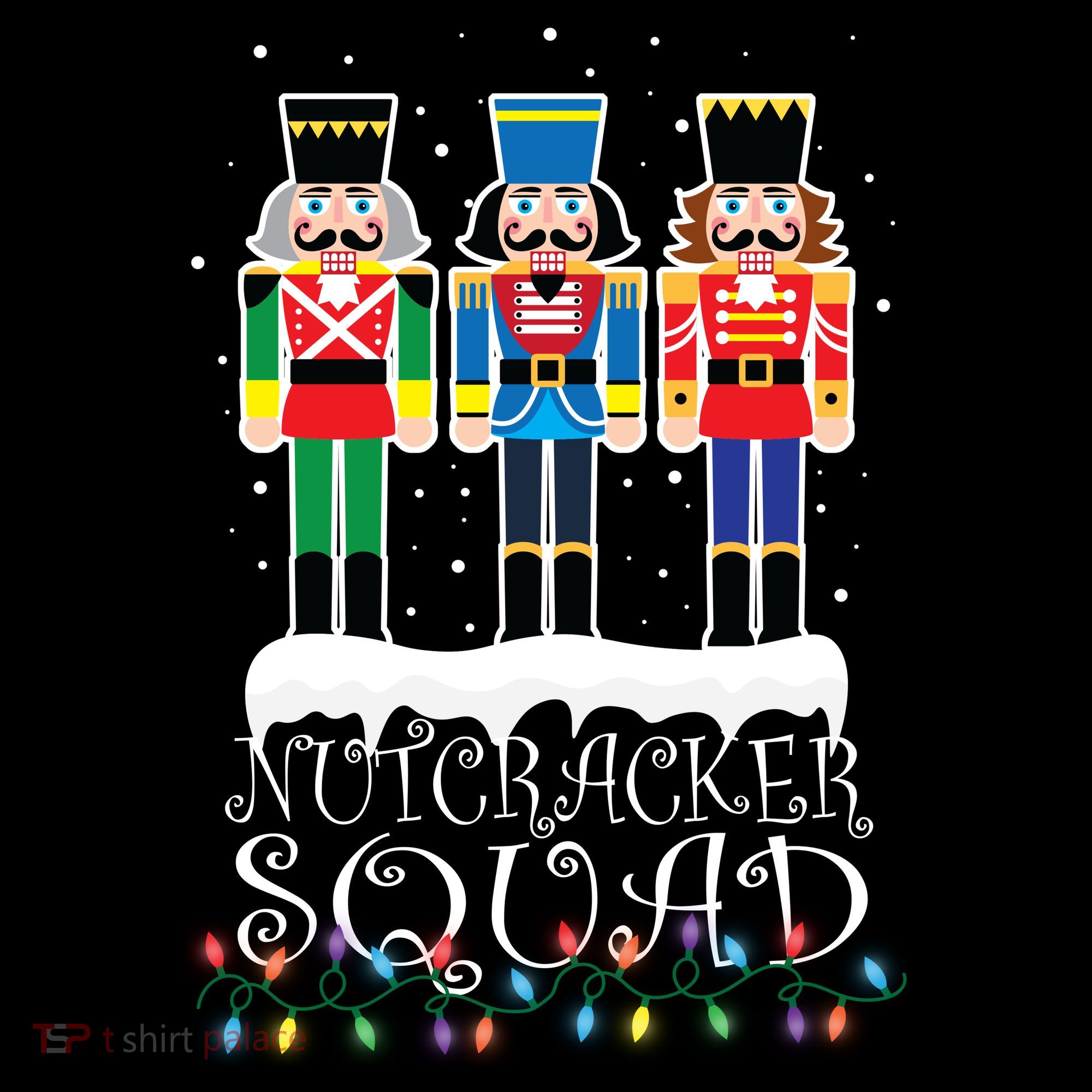 Nutcracker Squad Holiday Ballet Dance Christmas Tote Bag