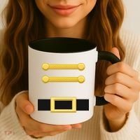 Nutcracker Uniform Christmas Costume Coffee Mug thumb 3