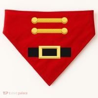 Nutcracker Uniform Christmas Costume USA-Made Doggie Bandana thumb 0