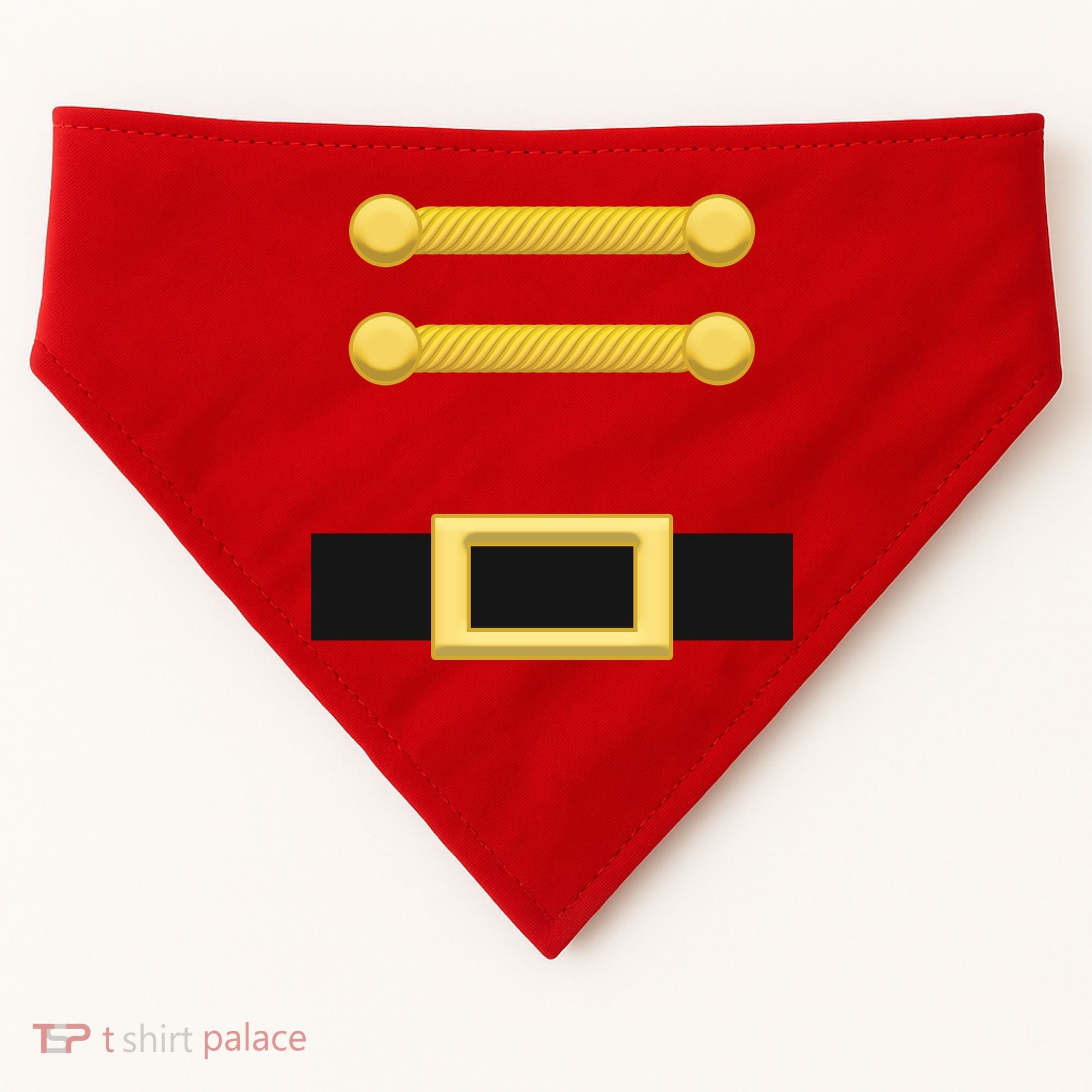Nutcracker Uniform Christmas Costume USA-Made Doggie Bandana