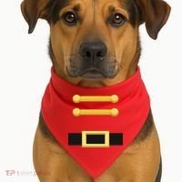 Nutcracker Uniform Christmas Costume USA-Made Doggie Bandana thumb 1