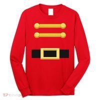 Nutcracker Uniform Christmas Costume Long Sleeve Shirt thumb 0