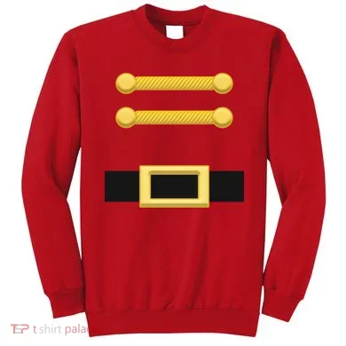 Nutcracker Uniform Christmas Costume Sweatshirt