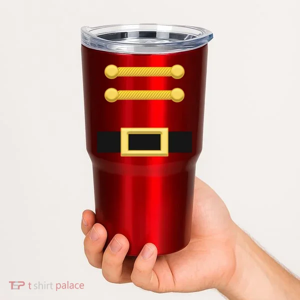 Nutcracker Uniform Christmas Costume Tumbler