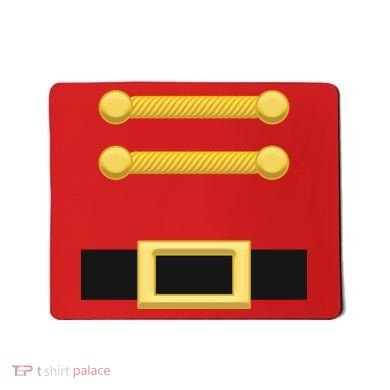 Nutcracker Uniform Christmas Costume Mousepad