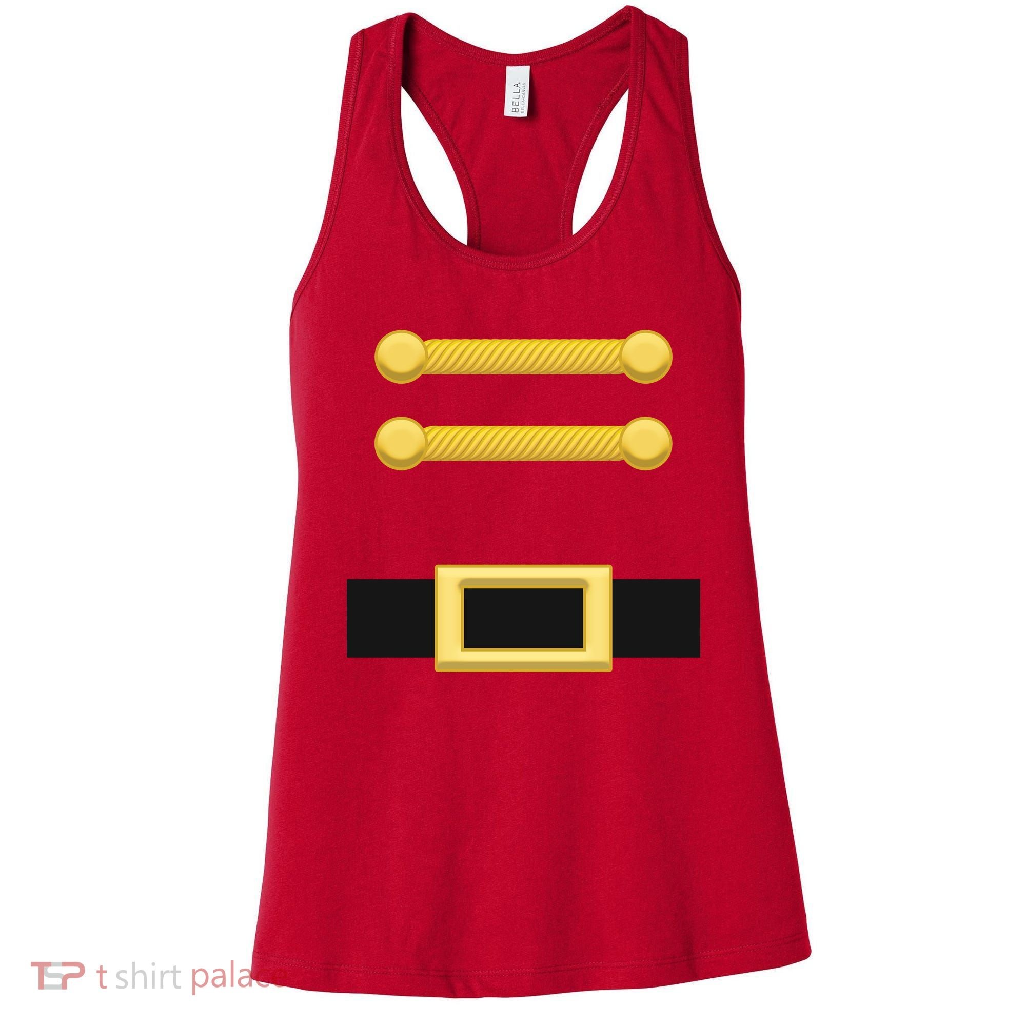 Nutcracker Uniform Christmas Costume Women's Tank Top