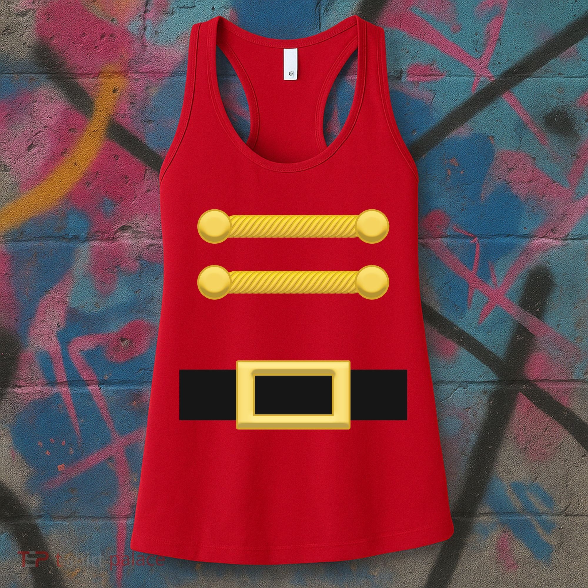 Nutcracker Uniform Christmas Costume Women's Tank Top