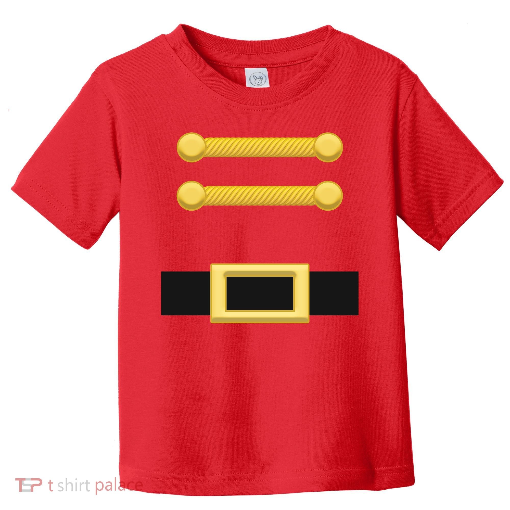 Nutcracker Uniform Christmas Costume Toddler T-Shirt