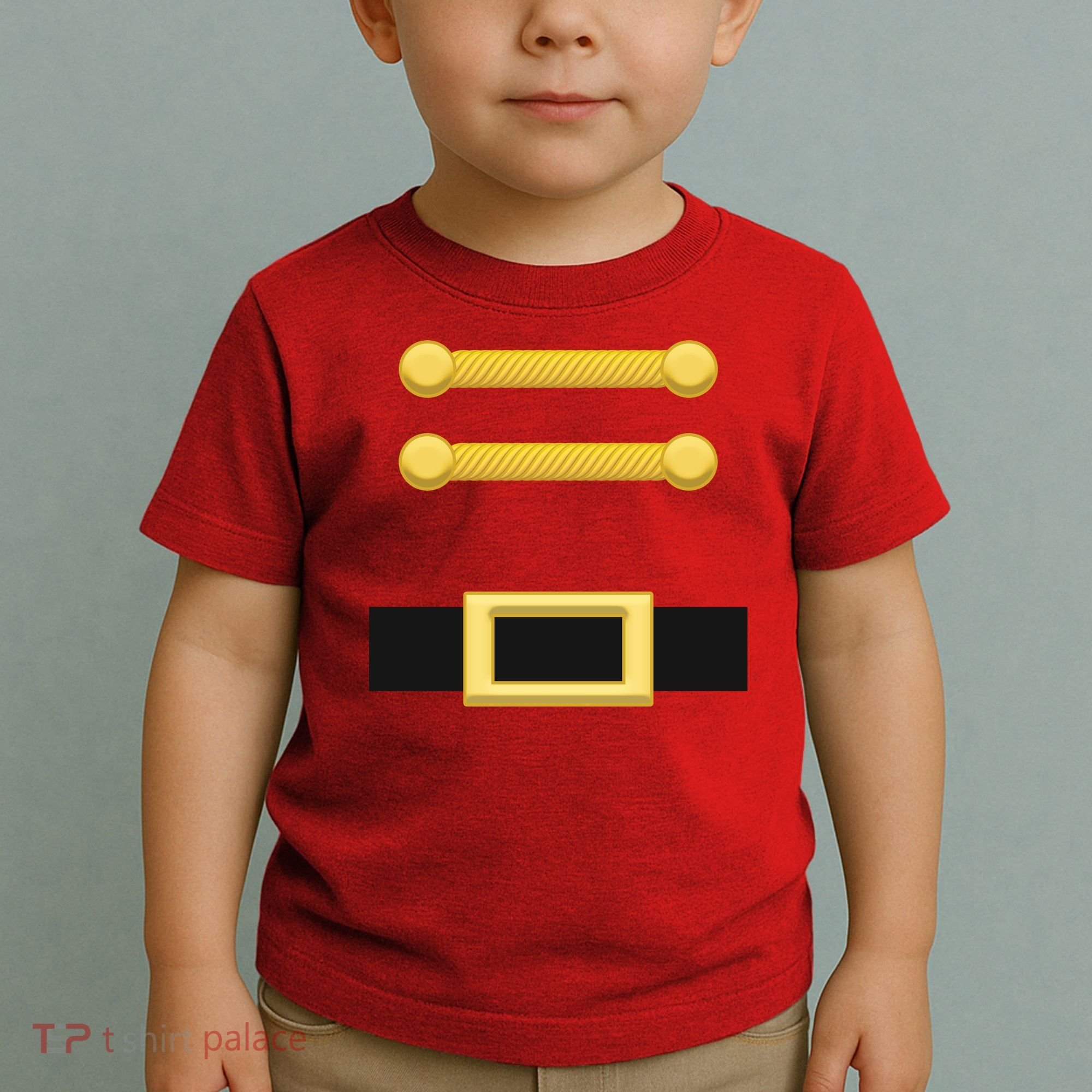 Nutcracker Uniform Christmas Costume Toddler T-Shirt