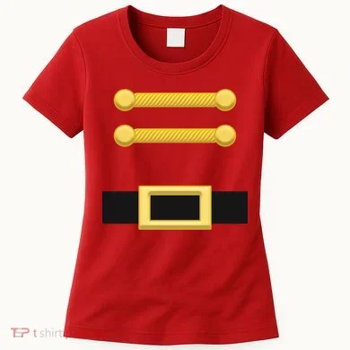 Nutcracker Uniform Christmas Costume Women's T-Shirt