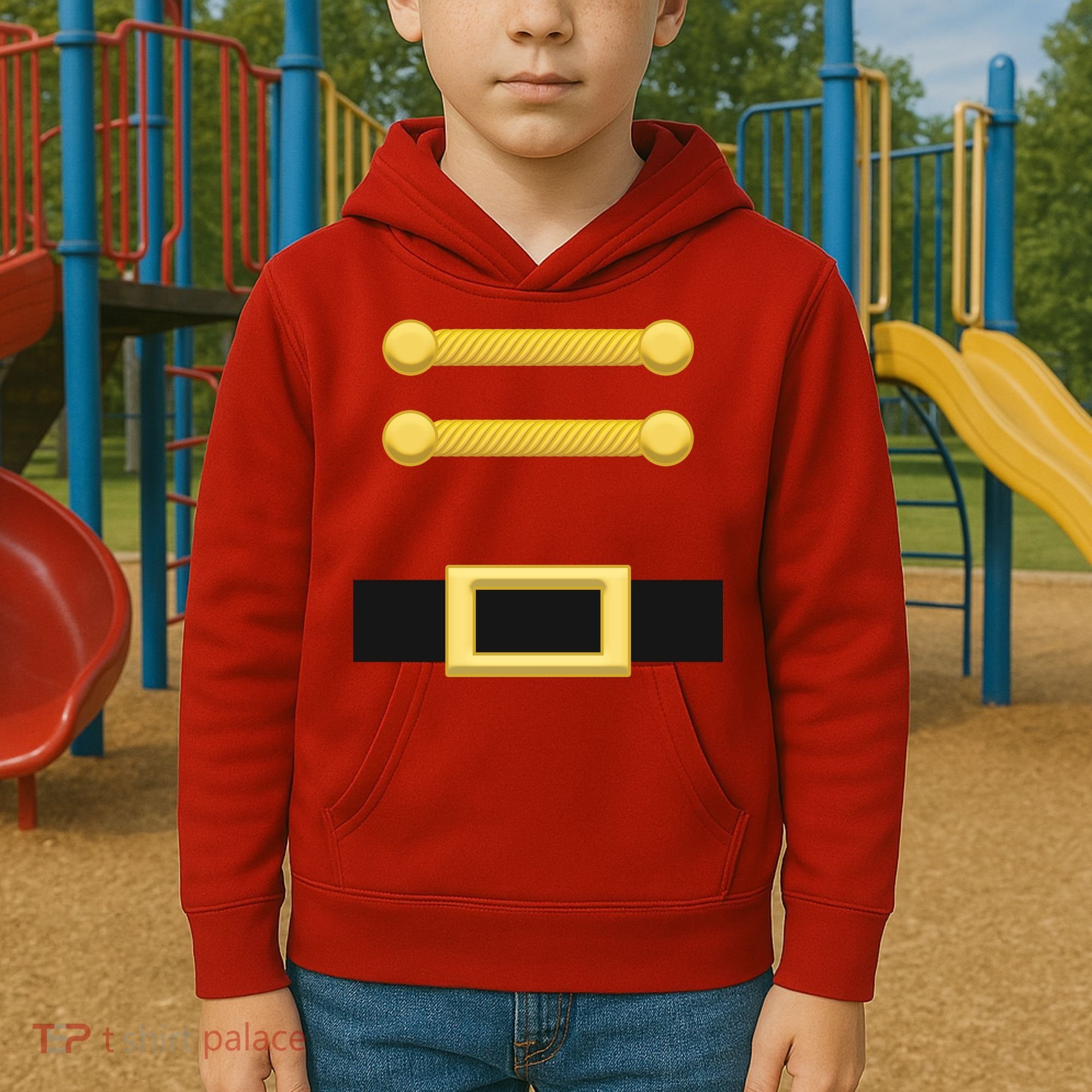 Nutcracker Uniform Christmas Costume Kids Hoodie