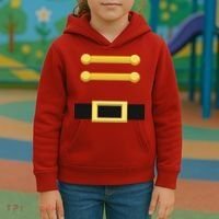 Nutcracker Uniform Christmas Costume Kids Hoodie thumb 3