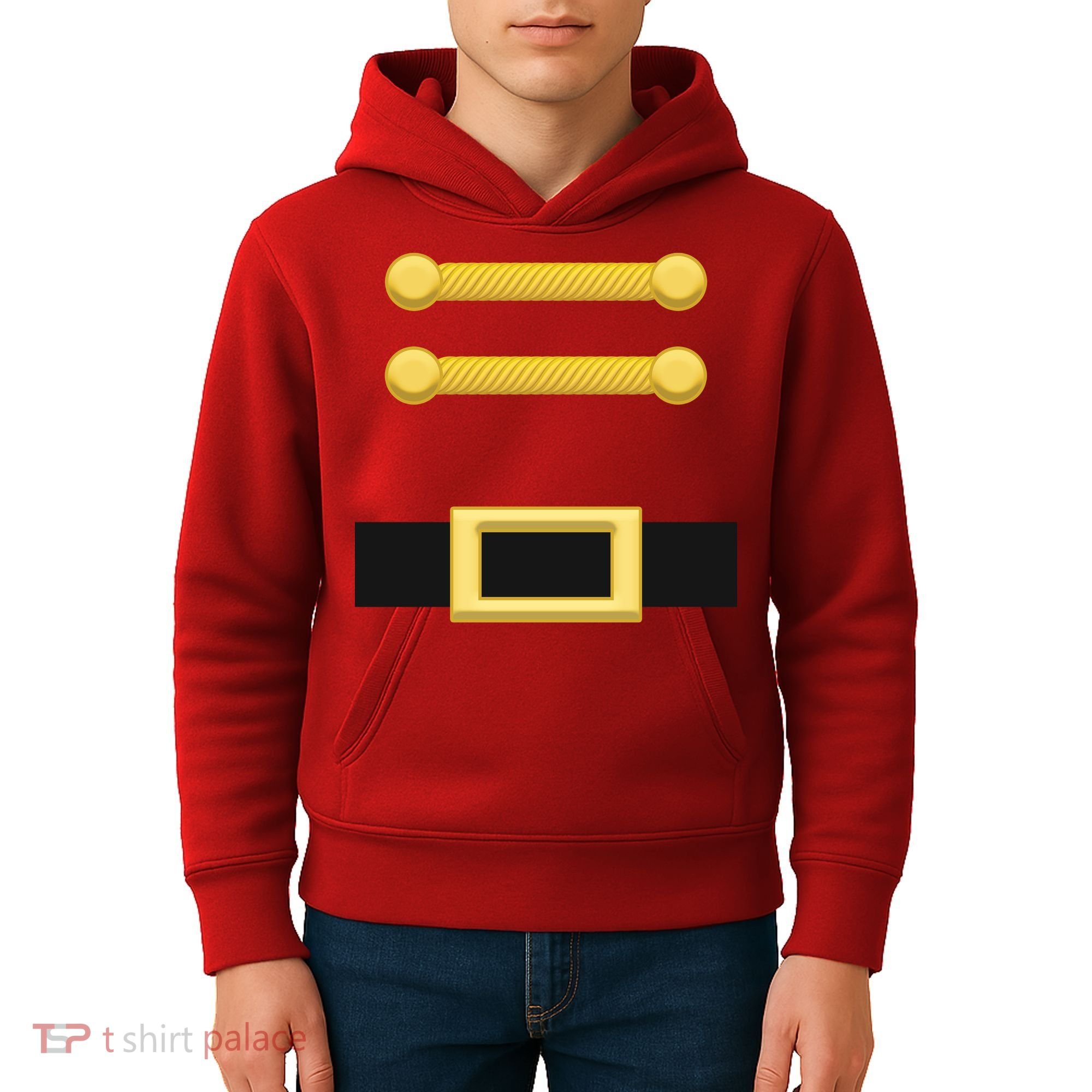 Nutcracker Uniform Christmas Costume Kids Hoodie