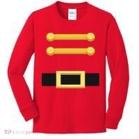 Nutcracker Uniform Christmas Costume Kids Long Sleeve Shirt thumb 0
