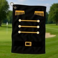 Nutcracker Uniform Toys Soldier Christmas Golf Towel thumb 1