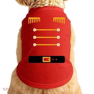 Nutcracker Uniform Toys Soldier Christmas Doggie Tank