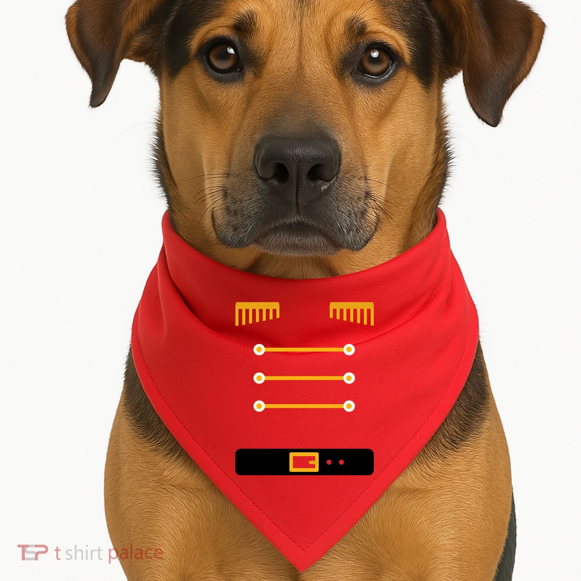 Nutcracker Uniform Toys Soldier Christmas USA-Made Doggie Bandana