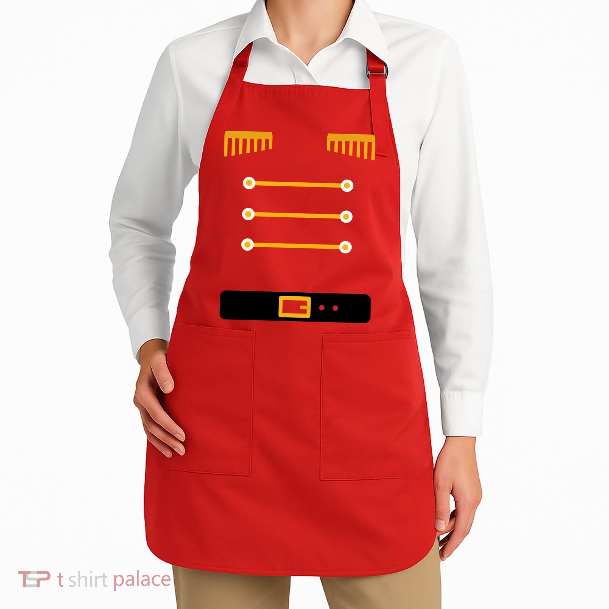 Nutcracker Uniform Toys Soldier Christmas Apron
