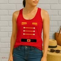 Nutcracker Uniform Toys Soldier Christmas Women's Tank Top thumb 2