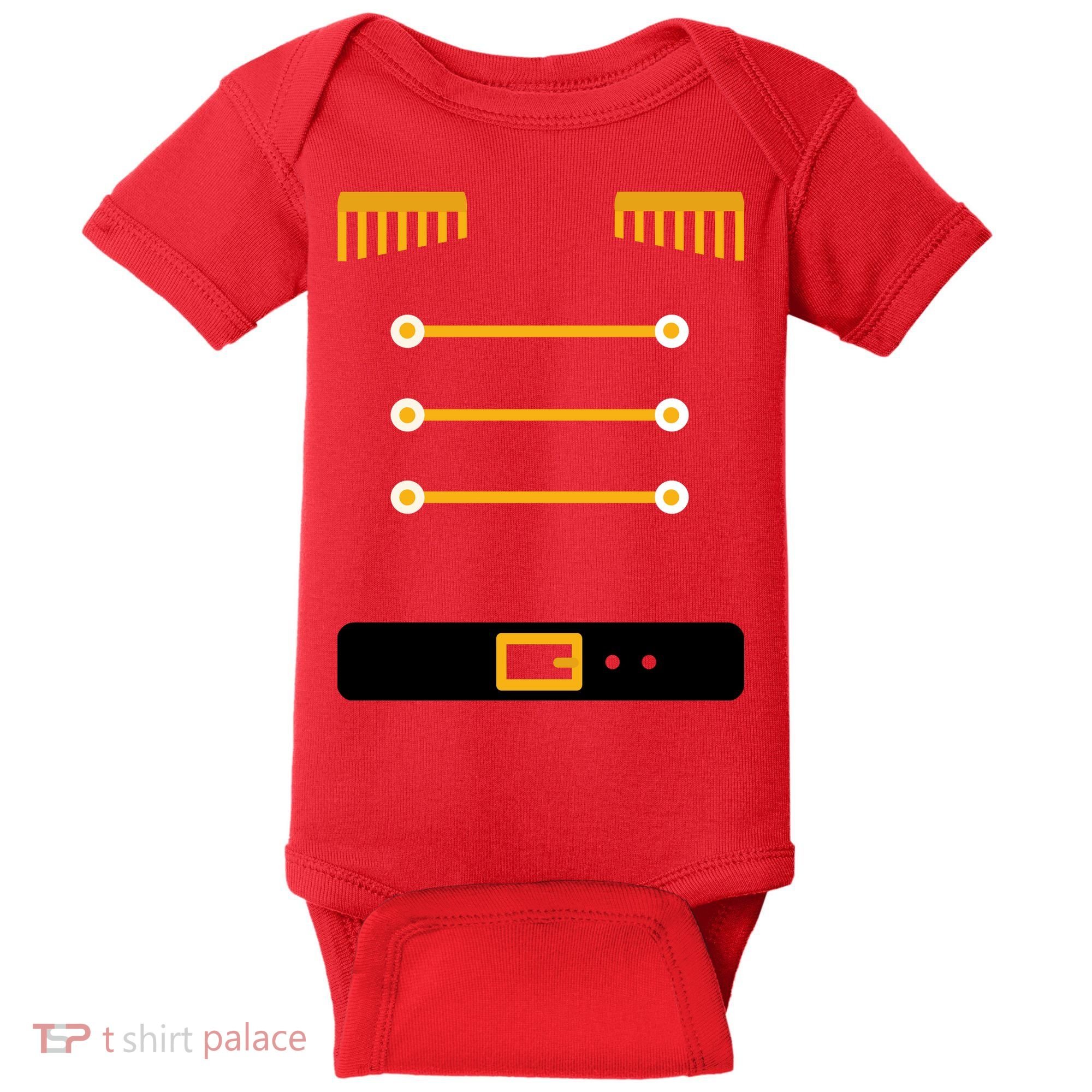 Nutcracker Uniform Toys Soldier Christmas Baby Bodysuit