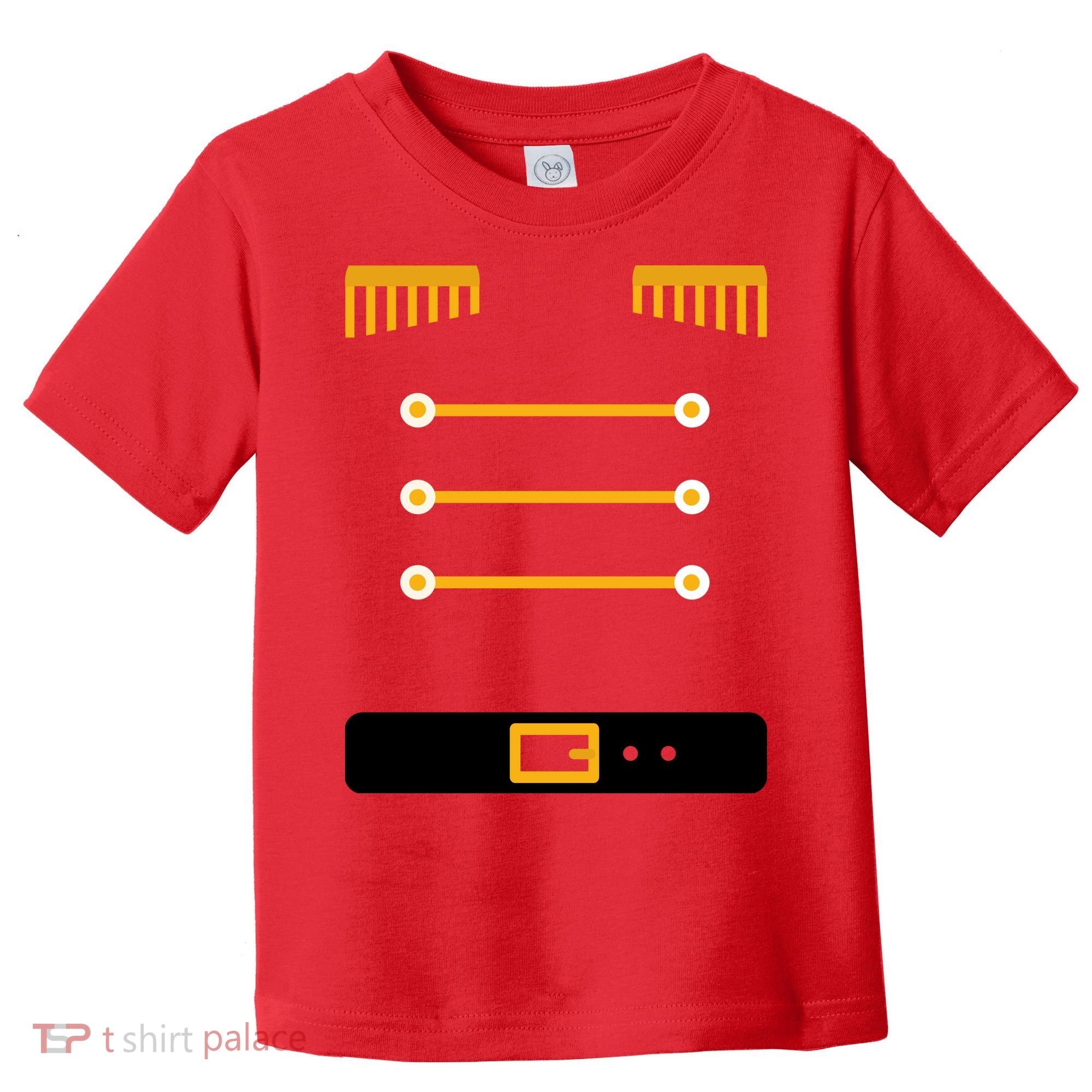 Nutcracker Uniform Toys Soldier Christmas Toddler T-Shirt