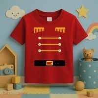 Nutcracker Uniform Toys Soldier Christmas Toddler T-Shirt thumb 3