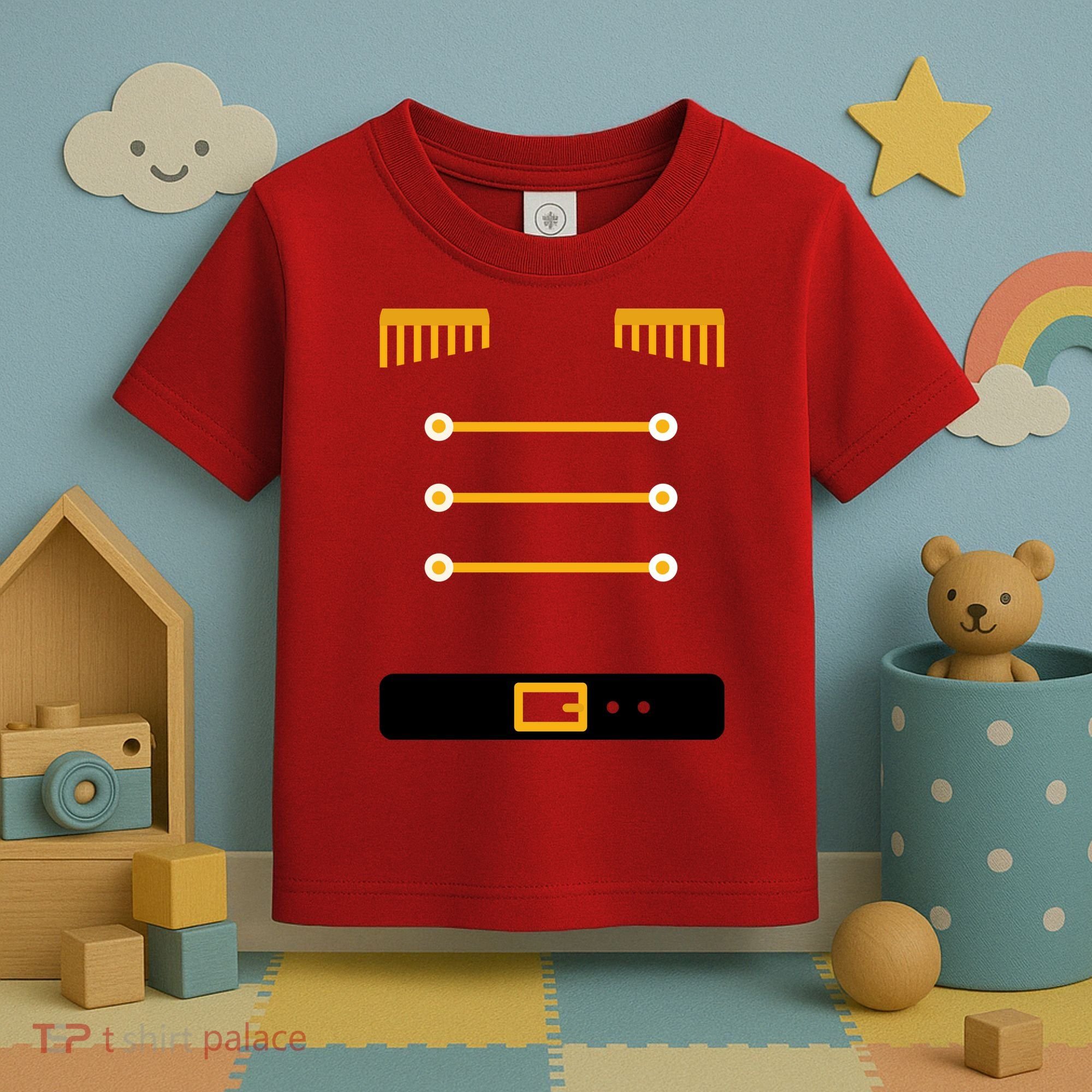 Nutcracker Uniform Toys Soldier Christmas Toddler T-Shirt